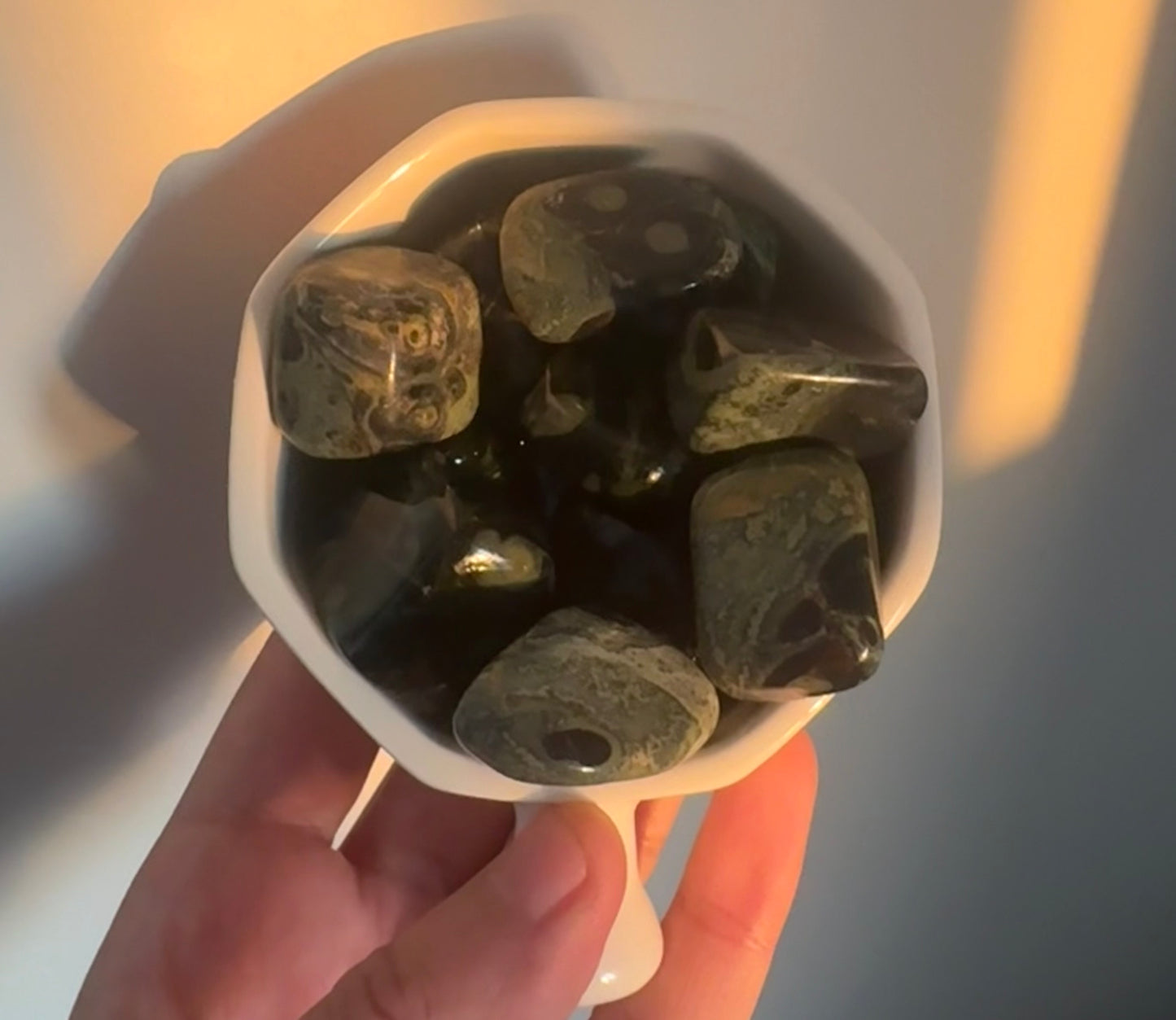 Kambaba jasper tumbles