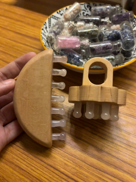 Crystal comb combo
