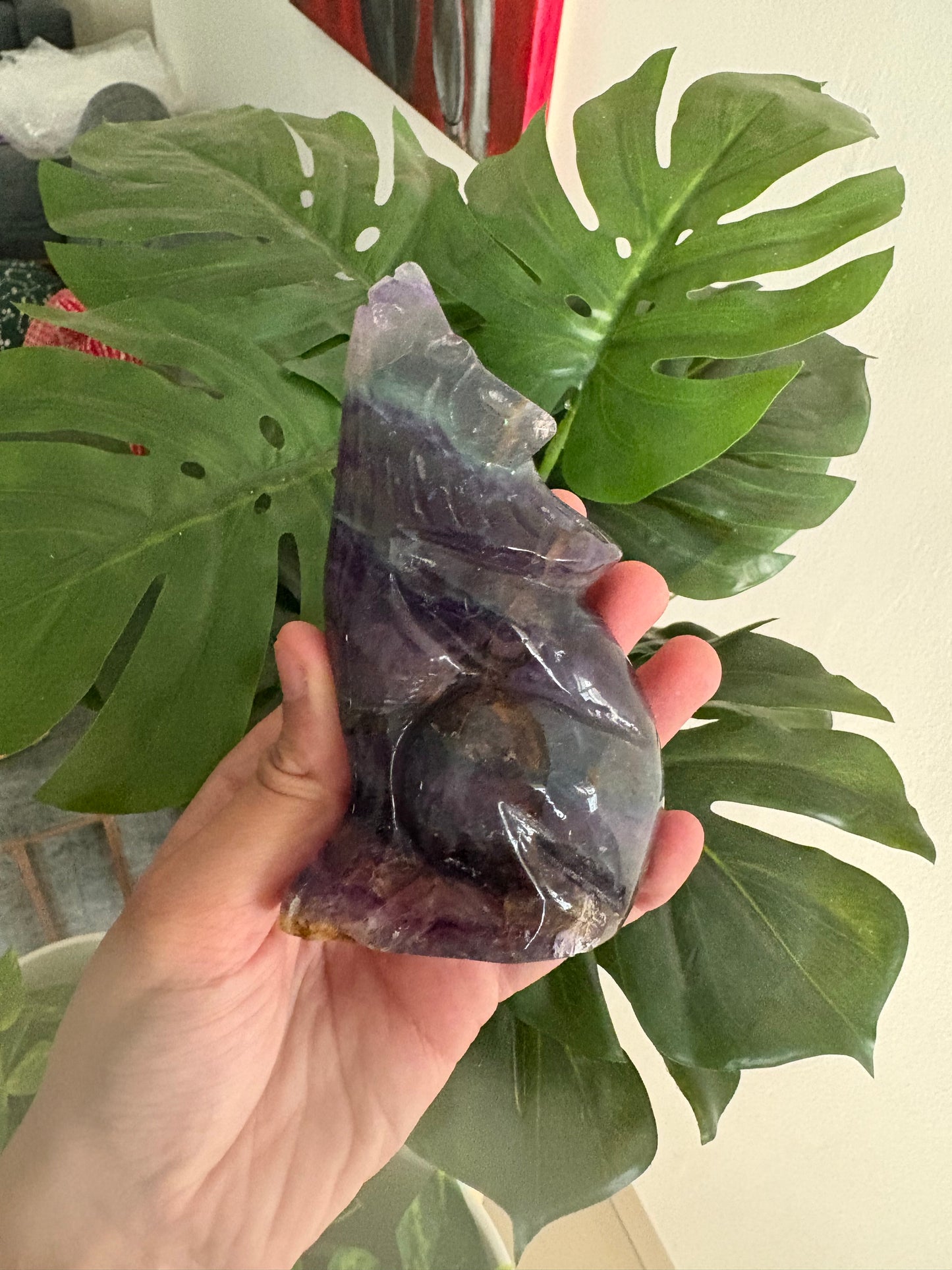 Multi fluorite howling wolf