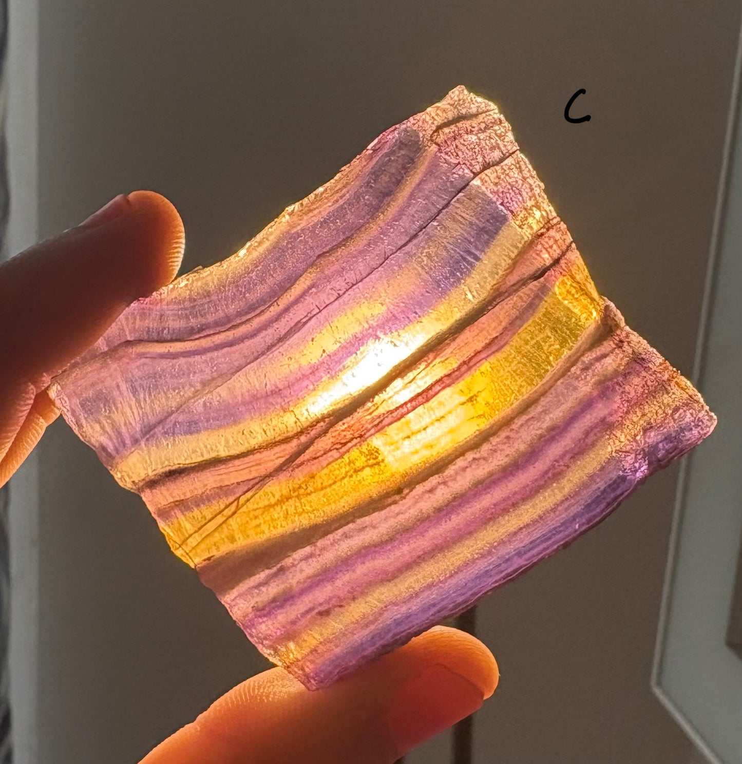 Fluorite slabs