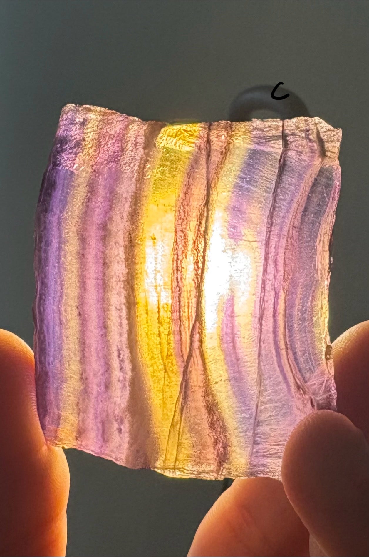 Fluorite slabs