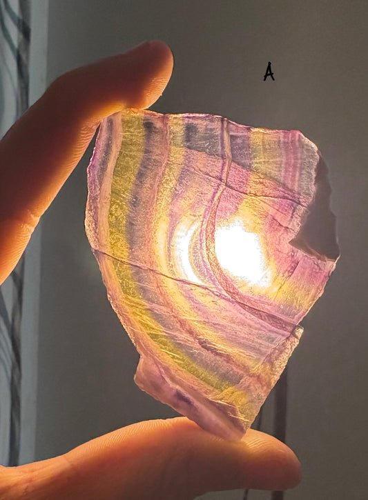 Fluorite slabs