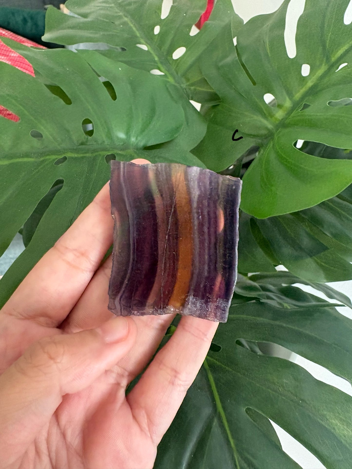 Fluorite slabs