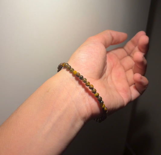 Tigers eye 4 mm bracelet