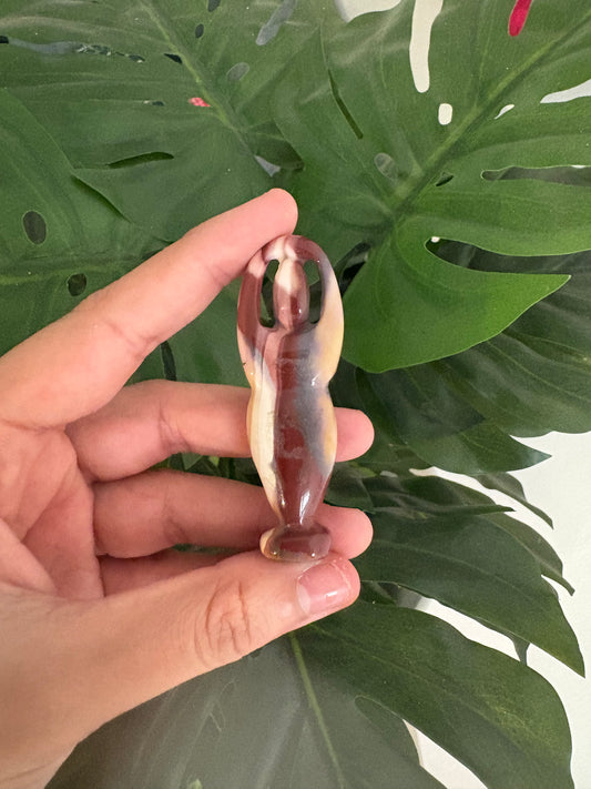 Mookite spiral goddess