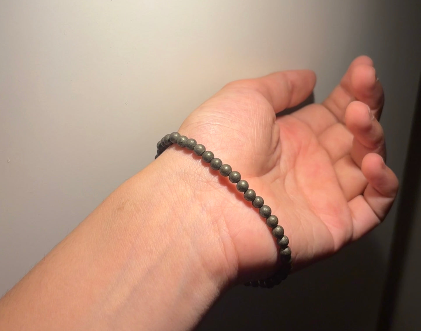 Pyrite 4 mm bracelets