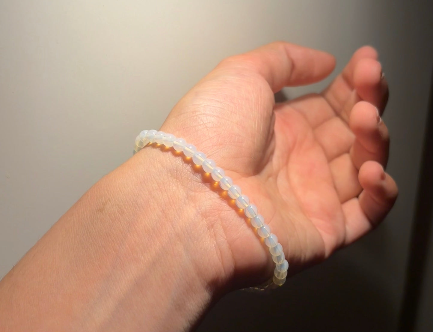 Opalite 4 mm bracelet