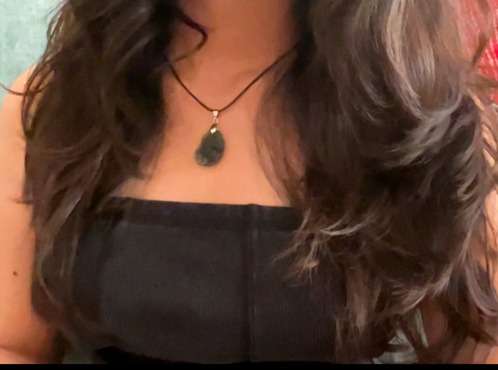 Moldavite pendants